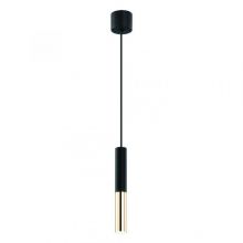 Slimi_S lampa wisząca czarna/złota 1x3,5W LED G9